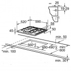 Schlosser  PGH635WFFD , Integreeritav kodutehnika, Integreeritavad pliidiplaadid, Gaasiplaadid